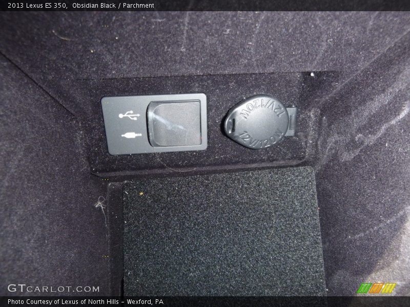 Obsidian Black / Parchment 2013 Lexus ES 350