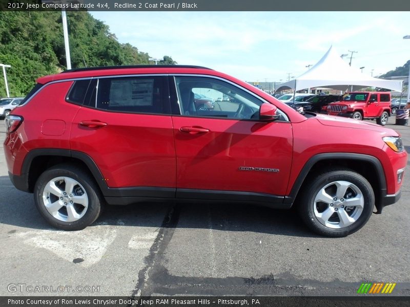 Redline 2 Coat Pearl / Black 2017 Jeep Compass Latitude 4x4