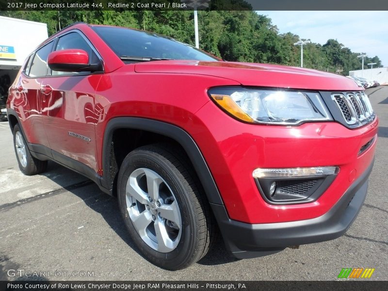 Redline 2 Coat Pearl / Black 2017 Jeep Compass Latitude 4x4