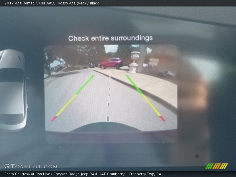 Rosso Alfa (Red) / Black 2017 Alfa Romeo Giulia AWD