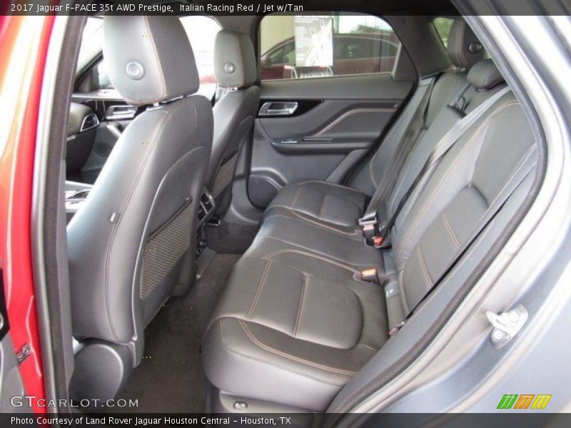 Italian Racing Red / Jet w/Tan 2017 Jaguar F-PACE 35t AWD Prestige