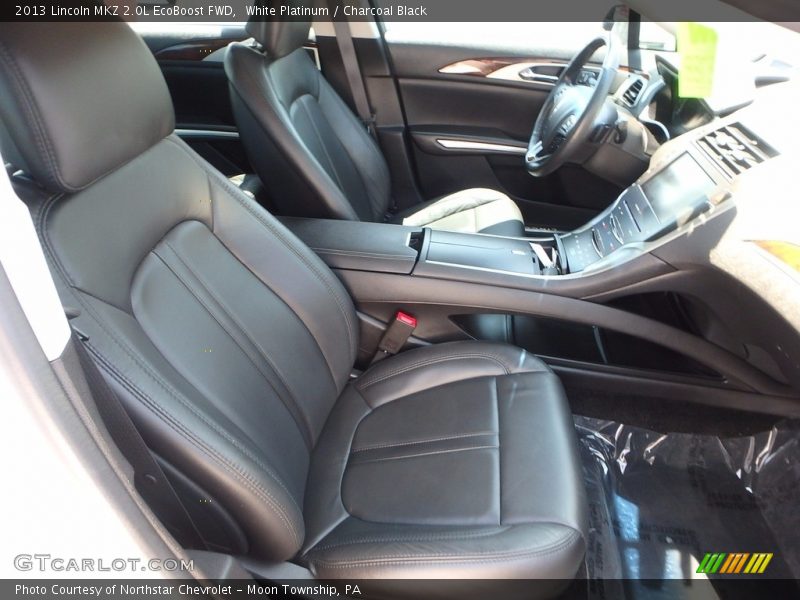 White Platinum / Charcoal Black 2013 Lincoln MKZ 2.0L EcoBoost FWD