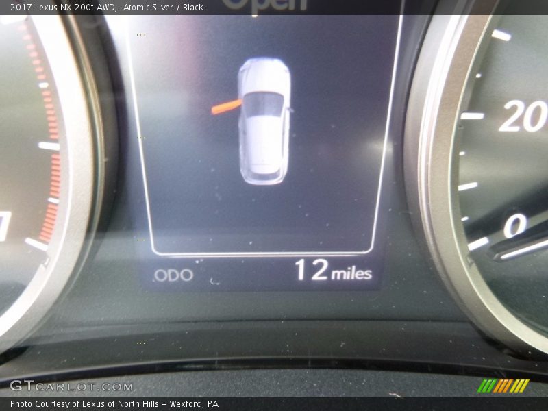 Atomic Silver / Black 2017 Lexus NX 200t AWD