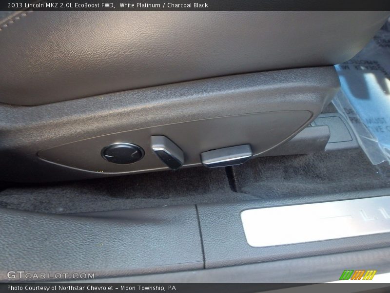 White Platinum / Charcoal Black 2013 Lincoln MKZ 2.0L EcoBoost FWD