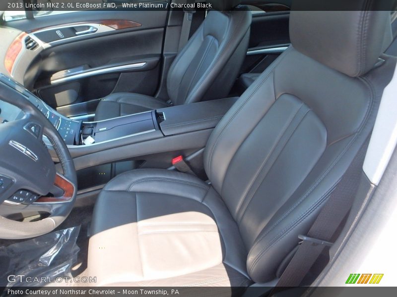 White Platinum / Charcoal Black 2013 Lincoln MKZ 2.0L EcoBoost FWD