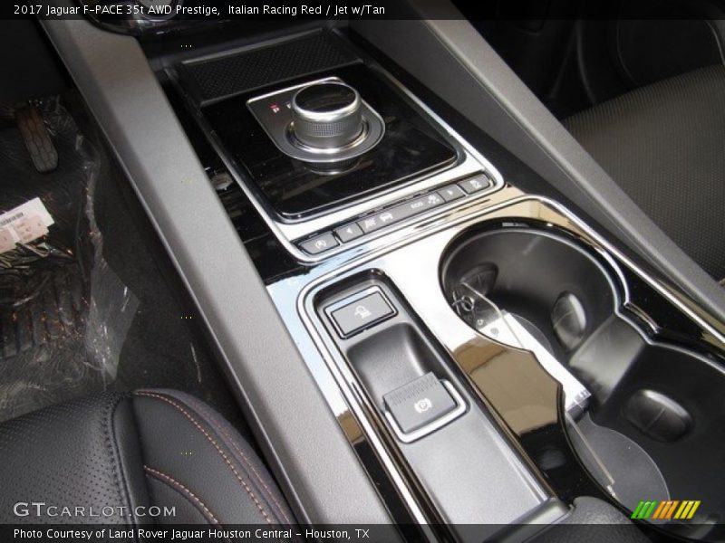Italian Racing Red / Jet w/Tan 2017 Jaguar F-PACE 35t AWD Prestige