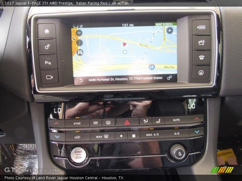 Italian Racing Red / Jet w/Tan 2017 Jaguar F-PACE 35t AWD Prestige