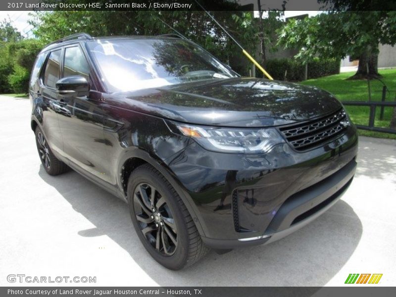 Santorini Black / Ebony/Ebony 2017 Land Rover Discovery HSE