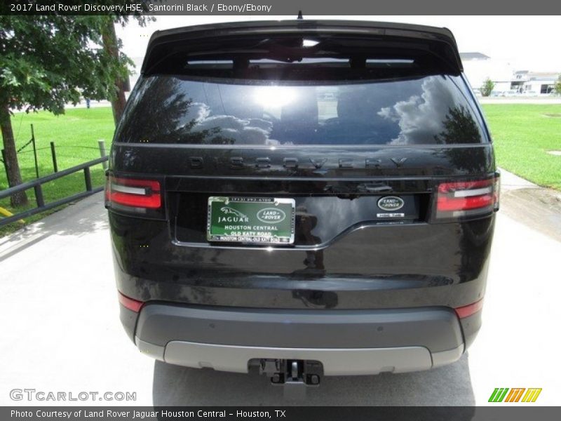 Santorini Black / Ebony/Ebony 2017 Land Rover Discovery HSE