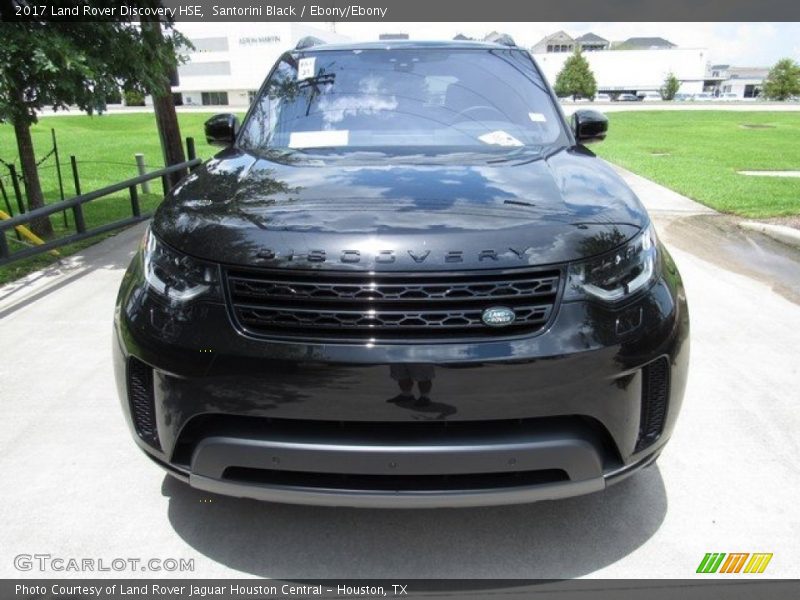 Santorini Black / Ebony/Ebony 2017 Land Rover Discovery HSE