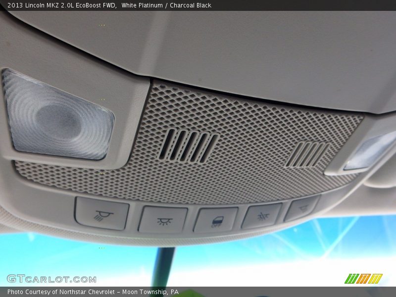 White Platinum / Charcoal Black 2013 Lincoln MKZ 2.0L EcoBoost FWD