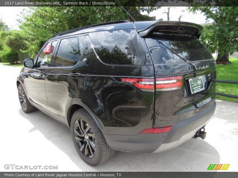 Santorini Black / Ebony/Ebony 2017 Land Rover Discovery HSE