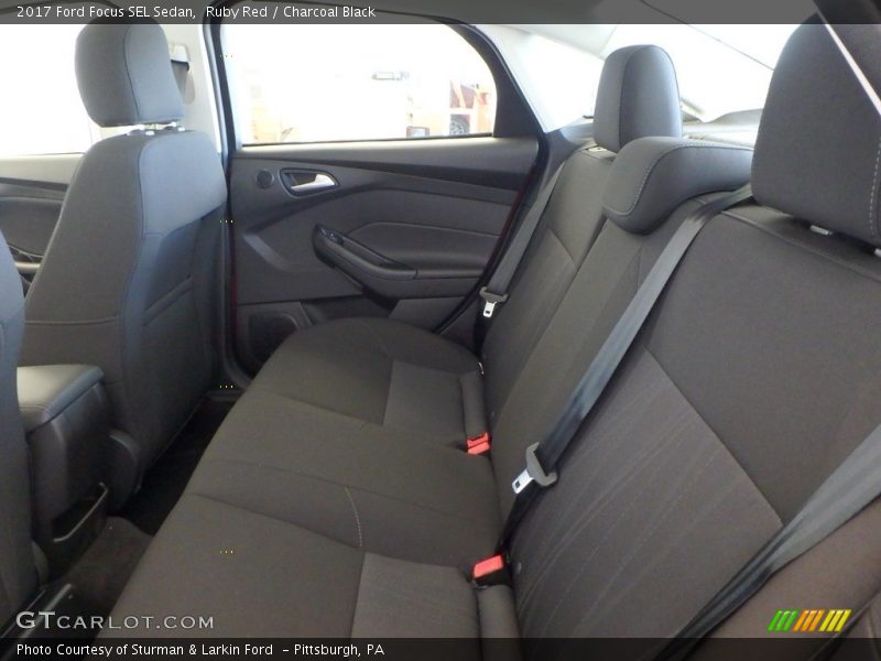 Ruby Red / Charcoal Black 2017 Ford Focus SEL Sedan
