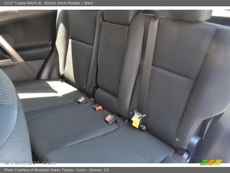 Electric Storm Metallic / Black 2017 Toyota RAV4 LE