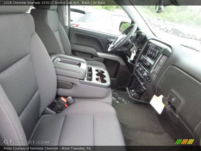 Black / Jet Black 2018 Chevrolet Silverado 1500 LT Double Cab 4x4