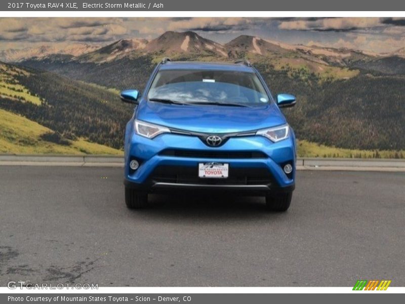 Electric Storm Metallic / Ash 2017 Toyota RAV4 XLE