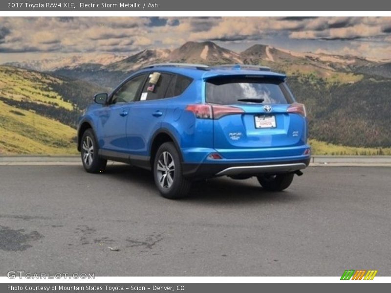 Electric Storm Metallic / Ash 2017 Toyota RAV4 XLE