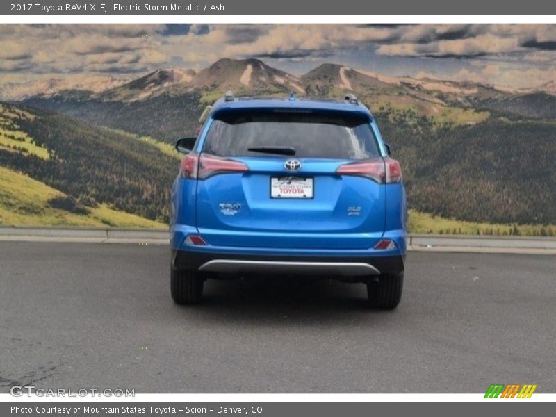 Electric Storm Metallic / Ash 2017 Toyota RAV4 XLE