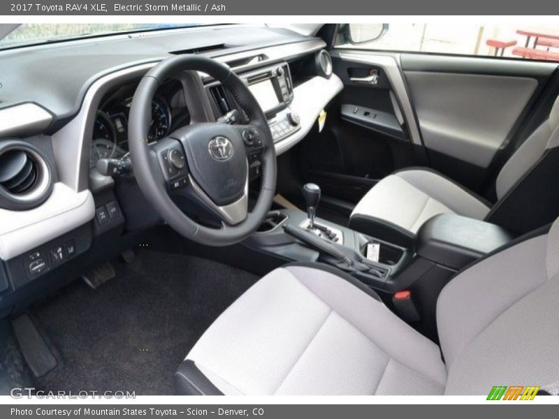 Electric Storm Metallic / Ash 2017 Toyota RAV4 XLE