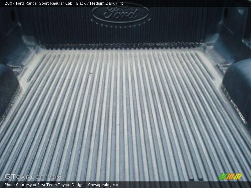 Black / Medium Dark Flint 2007 Ford Ranger Sport Regular Cab