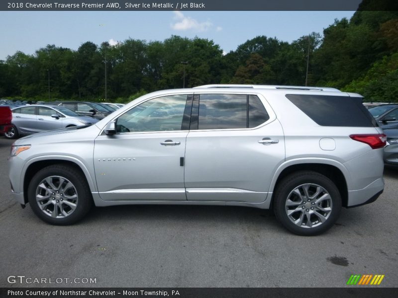  2018 Traverse Premier AWD Silver Ice Metallic