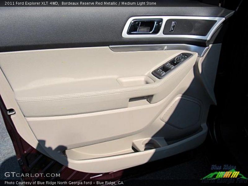 Bordeaux Reserve Red Metallic / Medium Light Stone 2011 Ford Explorer XLT 4WD