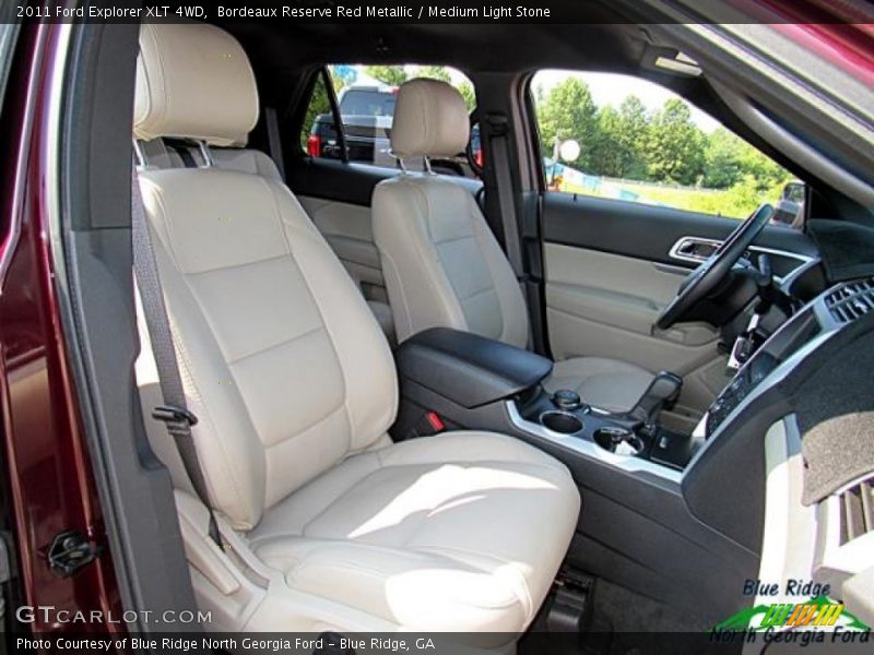 Bordeaux Reserve Red Metallic / Medium Light Stone 2011 Ford Explorer XLT 4WD