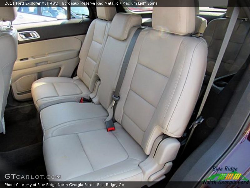 Bordeaux Reserve Red Metallic / Medium Light Stone 2011 Ford Explorer XLT 4WD