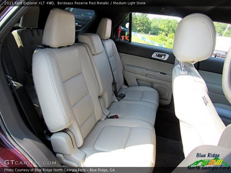 Bordeaux Reserve Red Metallic / Medium Light Stone 2011 Ford Explorer XLT 4WD