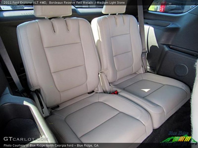 Bordeaux Reserve Red Metallic / Medium Light Stone 2011 Ford Explorer XLT 4WD