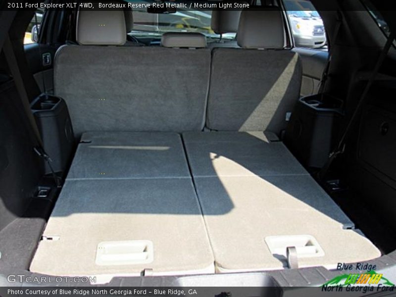 Bordeaux Reserve Red Metallic / Medium Light Stone 2011 Ford Explorer XLT 4WD