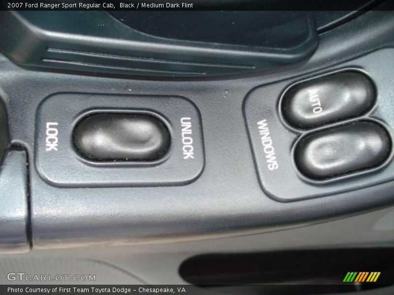 Black / Medium Dark Flint 2007 Ford Ranger Sport Regular Cab