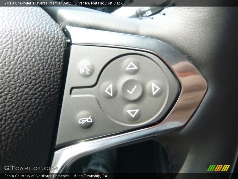 Controls of 2018 Traverse Premier AWD