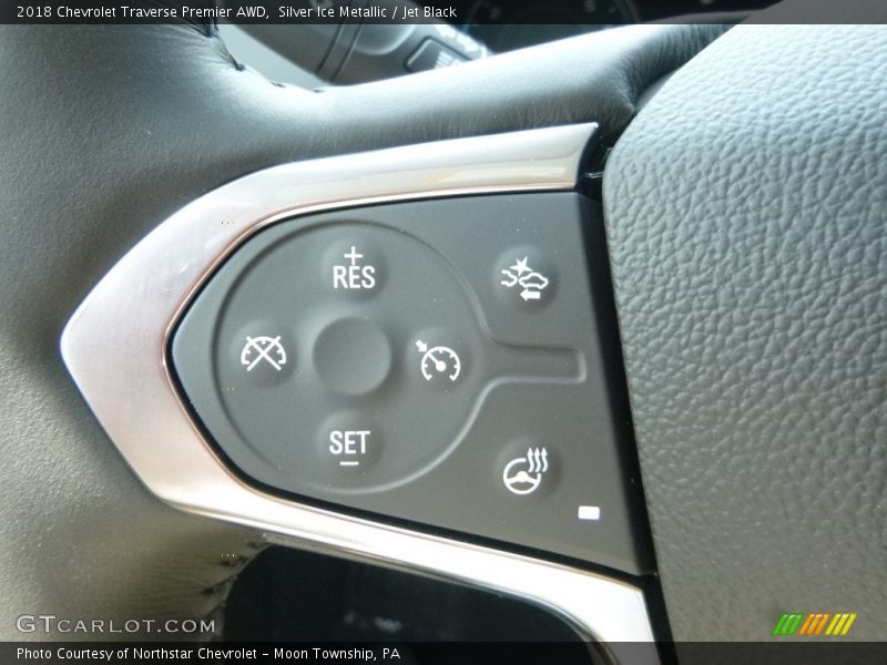 Controls of 2018 Traverse Premier AWD