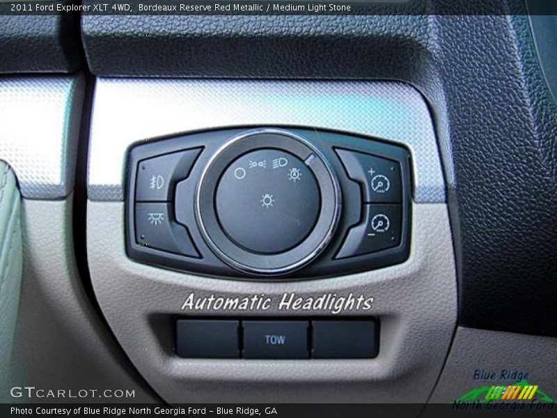Bordeaux Reserve Red Metallic / Medium Light Stone 2011 Ford Explorer XLT 4WD