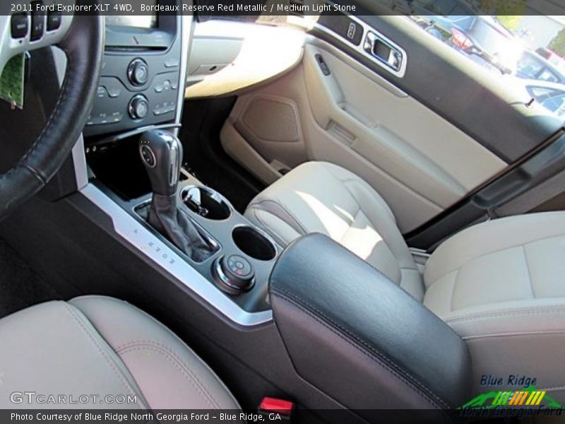 Bordeaux Reserve Red Metallic / Medium Light Stone 2011 Ford Explorer XLT 4WD