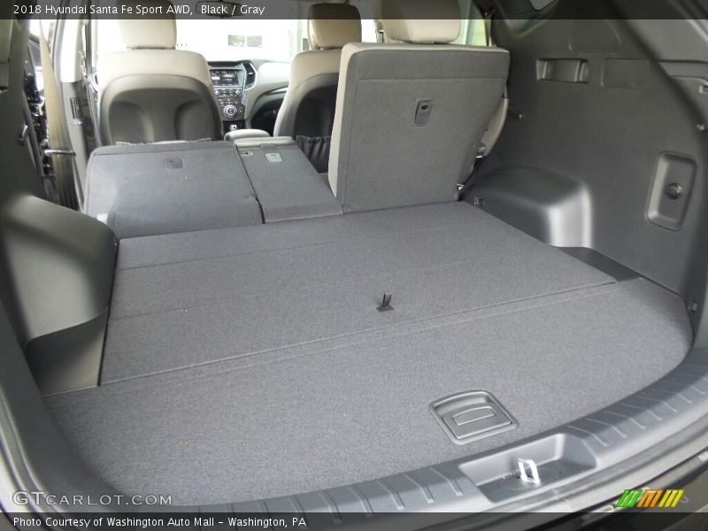 Black / Gray 2018 Hyundai Santa Fe Sport AWD