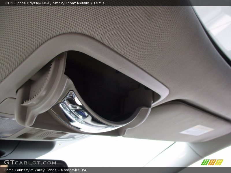 Smoky Topaz Metallic / Truffle 2015 Honda Odyssey EX-L