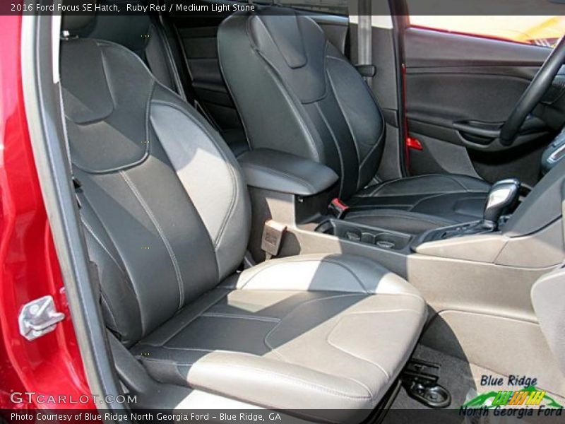 Ruby Red / Medium Light Stone 2016 Ford Focus SE Hatch