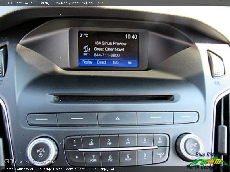 Ruby Red / Medium Light Stone 2016 Ford Focus SE Hatch