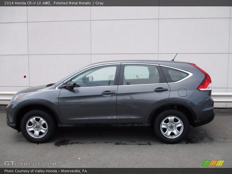 Polished Metal Metallic / Gray 2014 Honda CR-V LX AWD