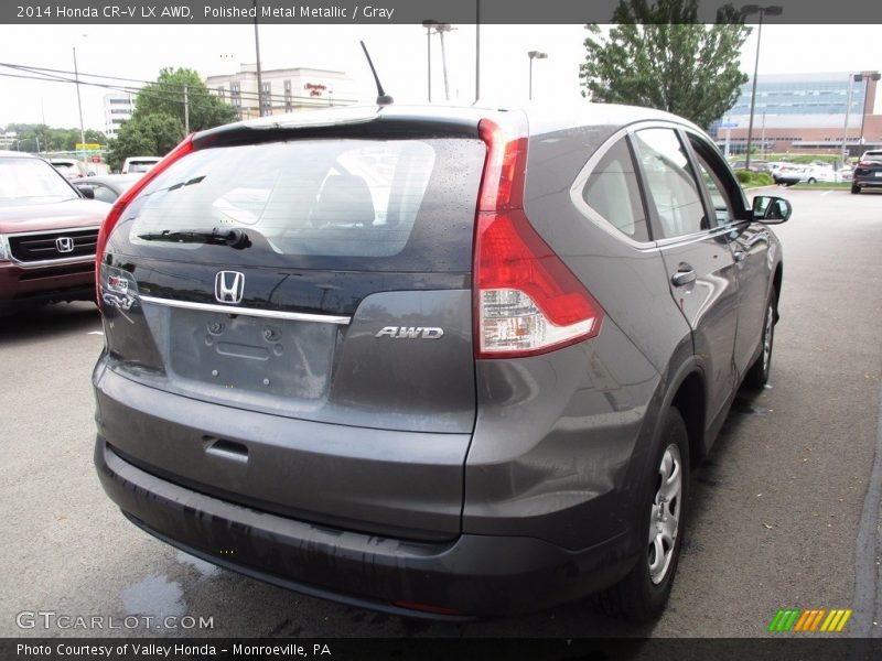 Polished Metal Metallic / Gray 2014 Honda CR-V LX AWD