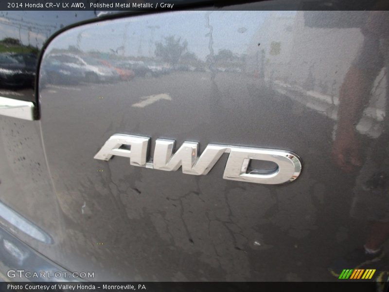 Polished Metal Metallic / Gray 2014 Honda CR-V LX AWD