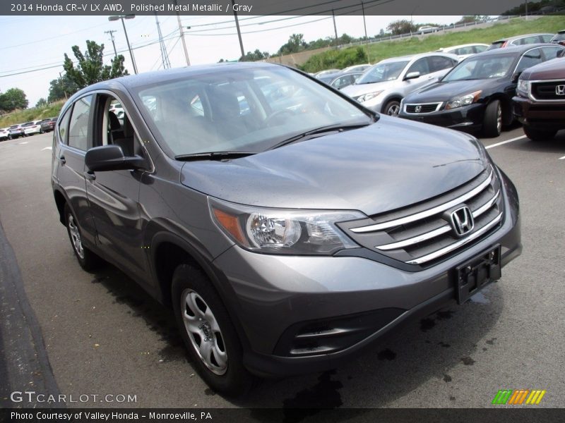 Polished Metal Metallic / Gray 2014 Honda CR-V LX AWD