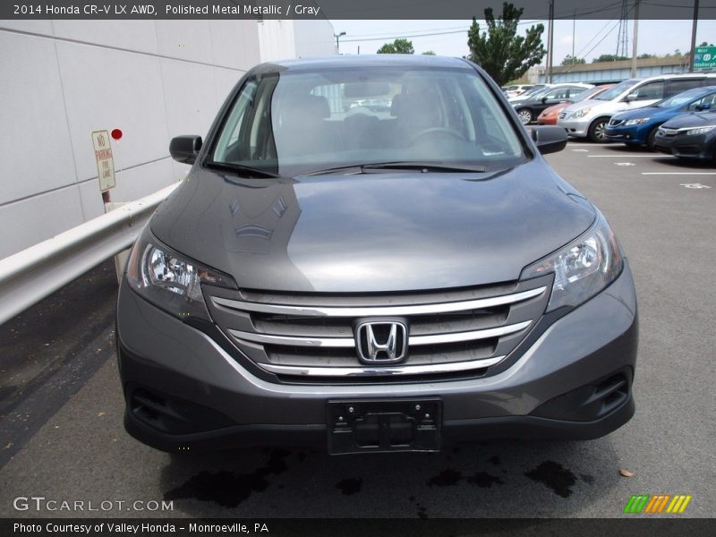 Polished Metal Metallic / Gray 2014 Honda CR-V LX AWD
