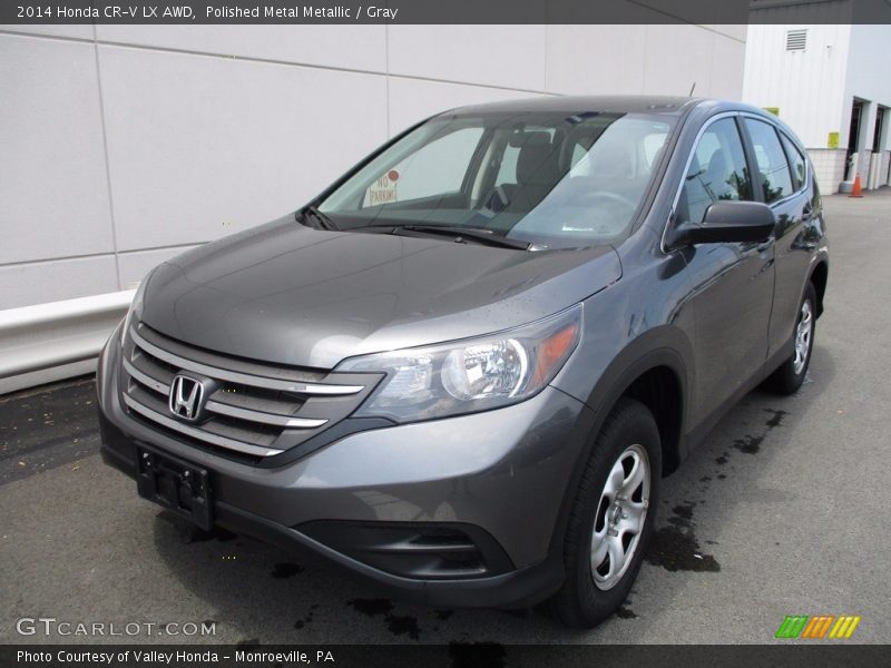 Polished Metal Metallic / Gray 2014 Honda CR-V LX AWD