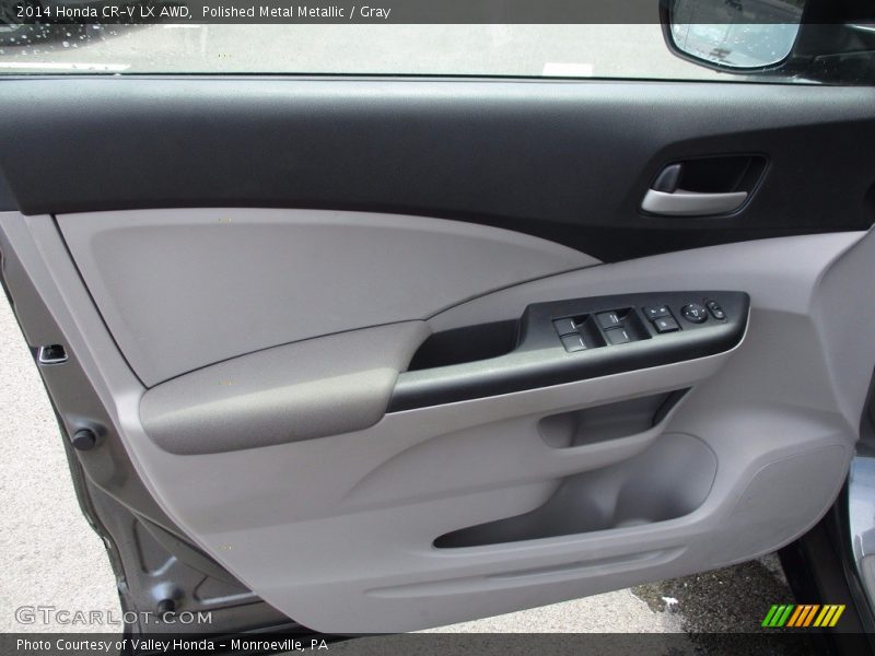 Polished Metal Metallic / Gray 2014 Honda CR-V LX AWD