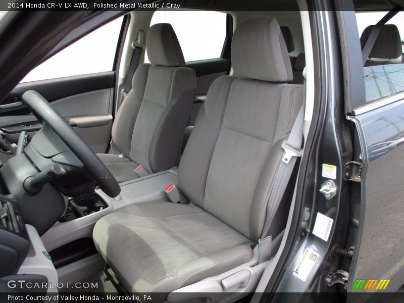 Polished Metal Metallic / Gray 2014 Honda CR-V LX AWD