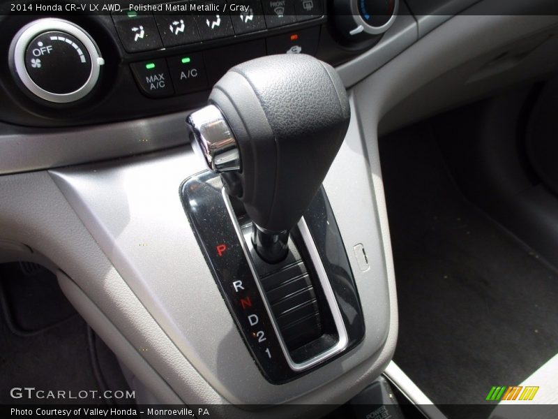 Polished Metal Metallic / Gray 2014 Honda CR-V LX AWD