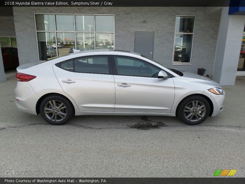  2018 Elantra Value Edition Symphony Silver